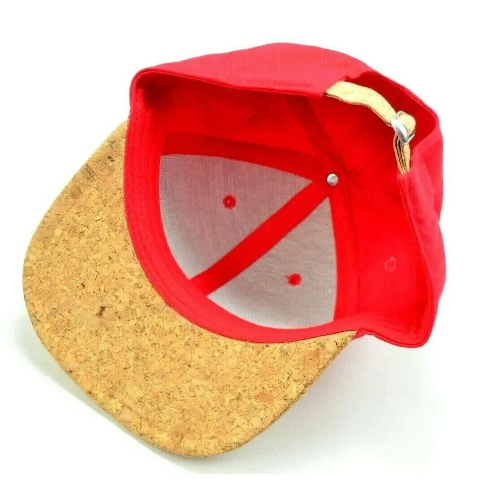 RARE Coca Cola Prototype Cork Bill and Strapback Red Hat Cap NEW FREE SHIPPING‎